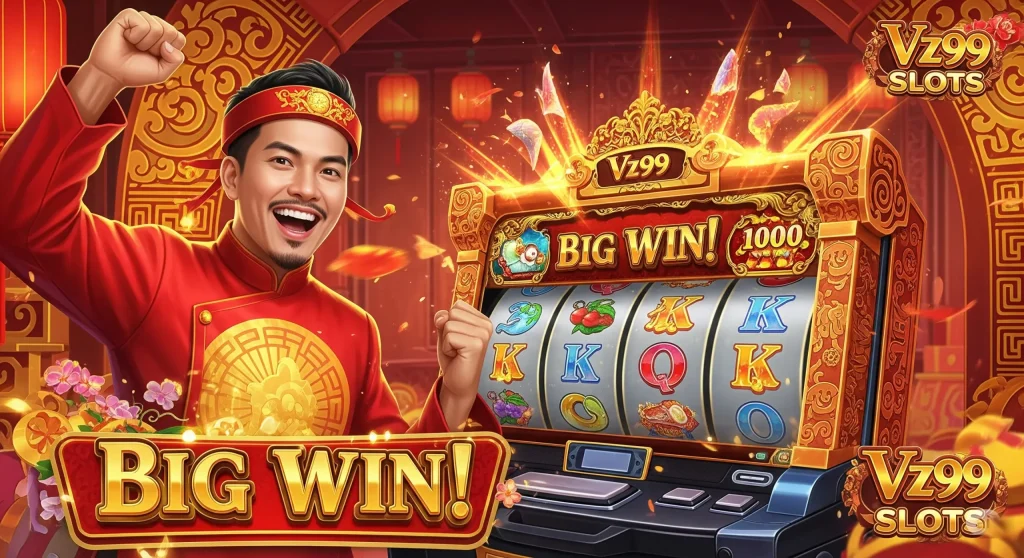 Hình ảnh minh họa các bước cơ bản để quay Nổ Hũ.